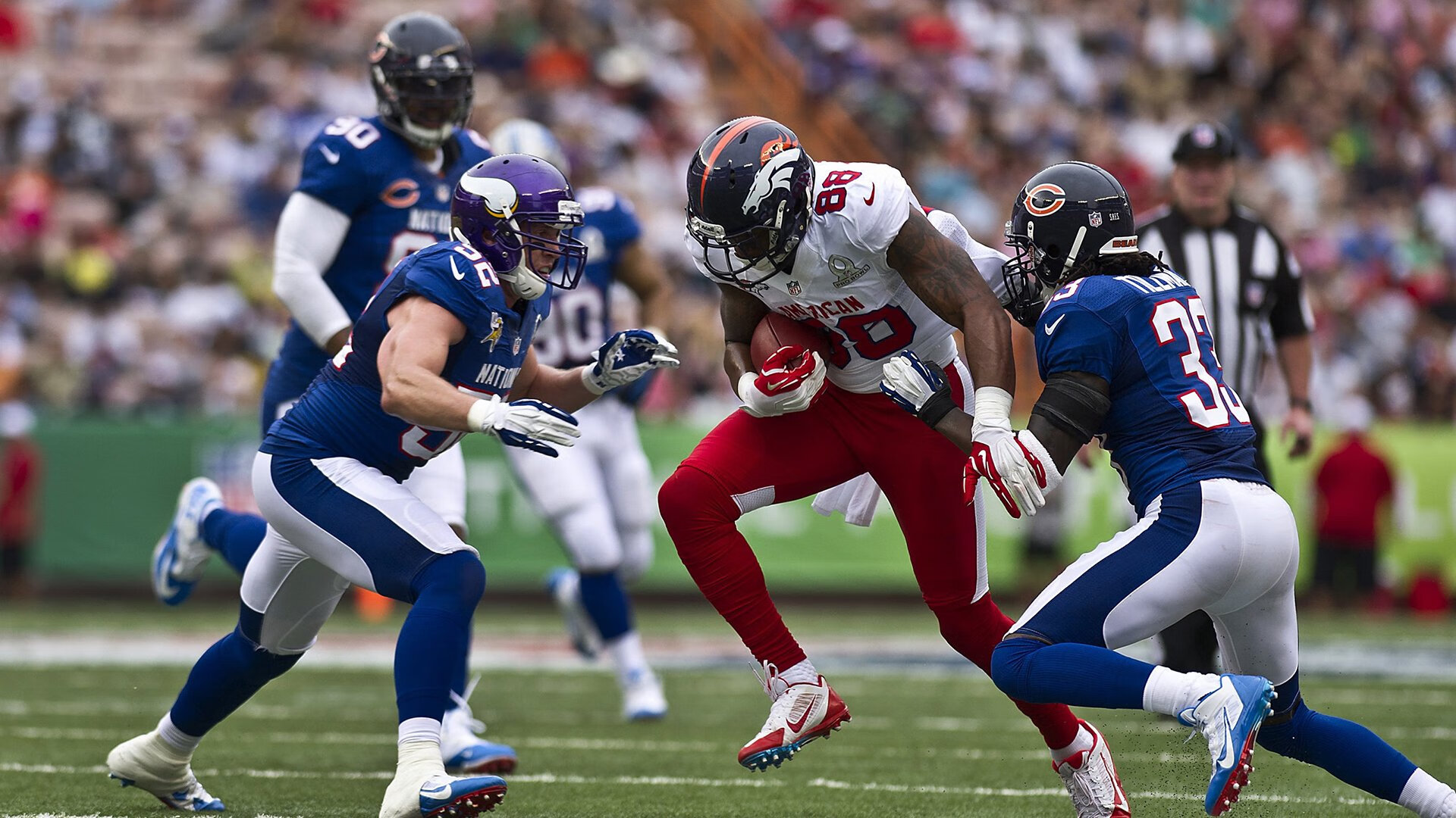 简：他的跑位无懈可击，频繁给对方防线制造麻烦